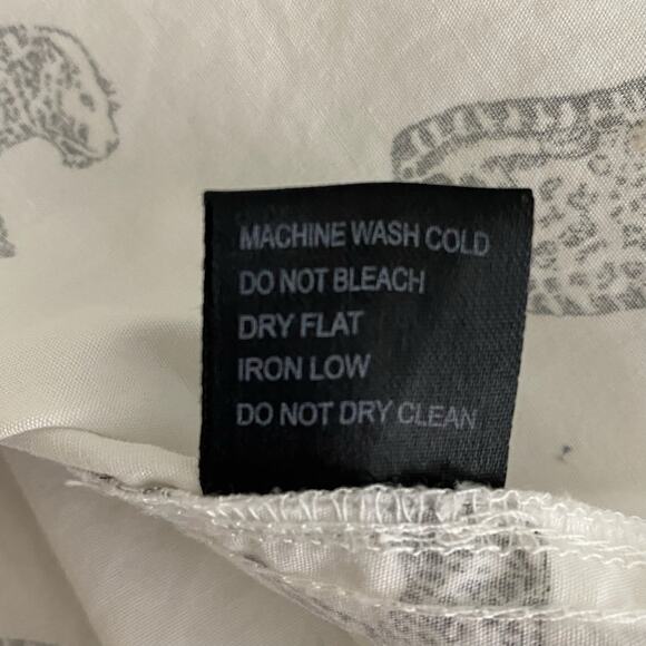 Jackson Short Sleeve Button Up Mens Sz Large 100% Cotton Novelty Print Cheetah - Picture 5 of 8